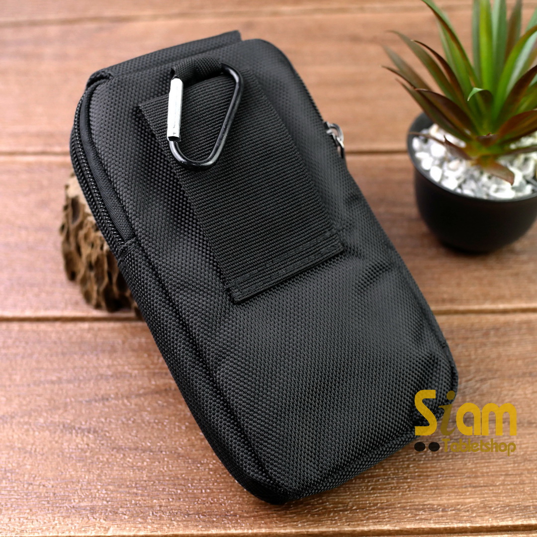 DAKAR กระเป๋าคาดเอวใส่โทรศัพท์ มือถือ 4.7-6.7 นิ้ว ใส่ได้ 2 เครื่อง แนวตั้ง (0626)