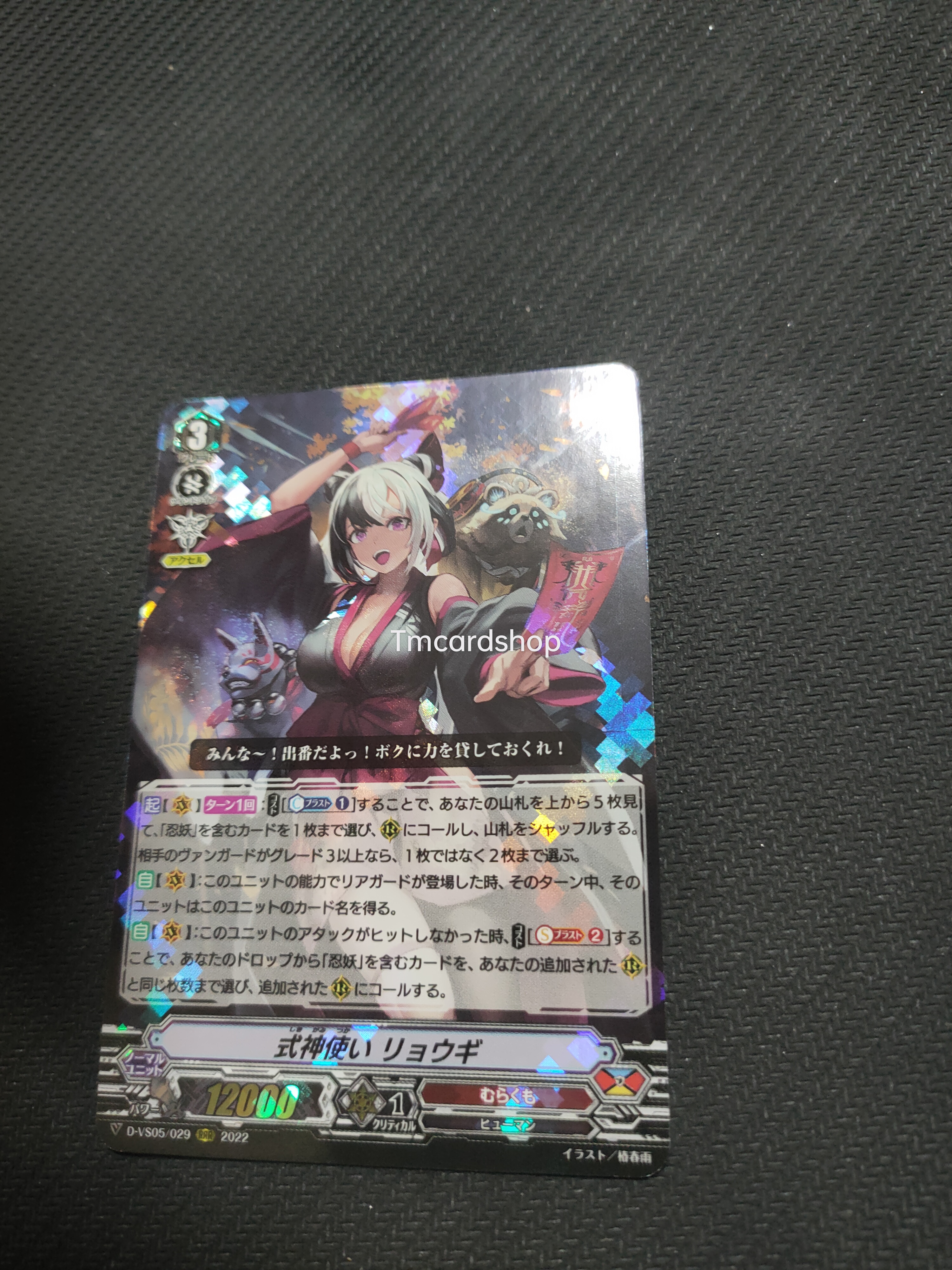 D-VS05-029 Shikigami user Ryougi