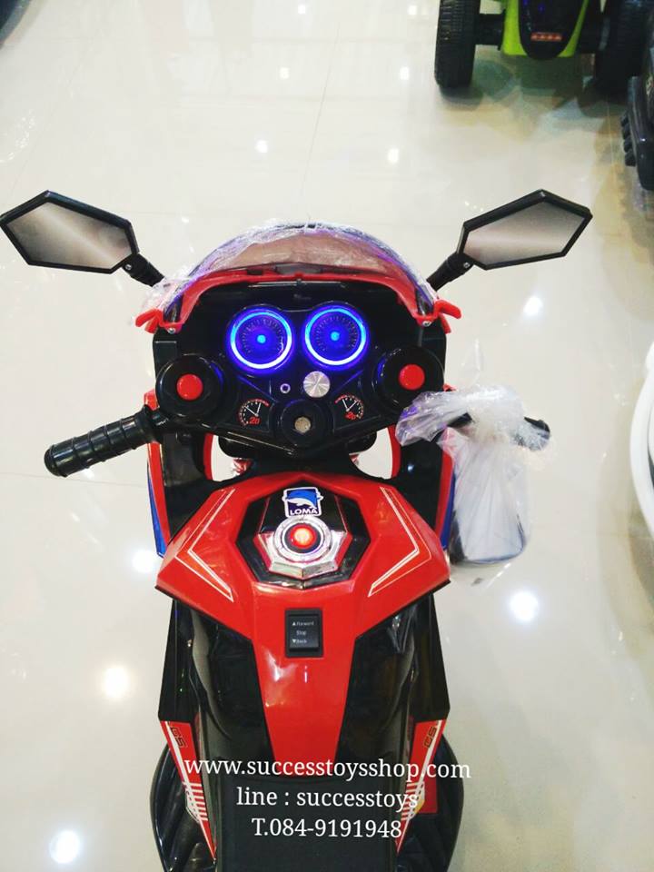 มอเตอร์ไซค์เด็กนั่ง รุ่น CH3145 SUPERBIKE2m สีแดง