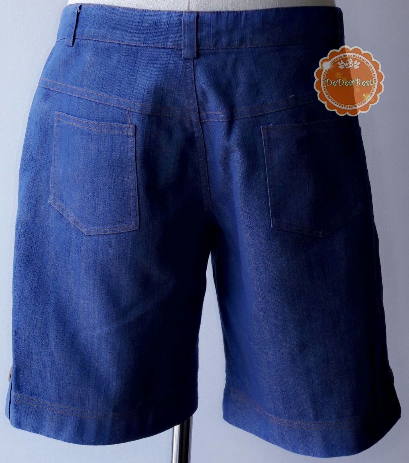 P3:2nd hand pants กางเกงขาสั้นผ้าสียีนส์