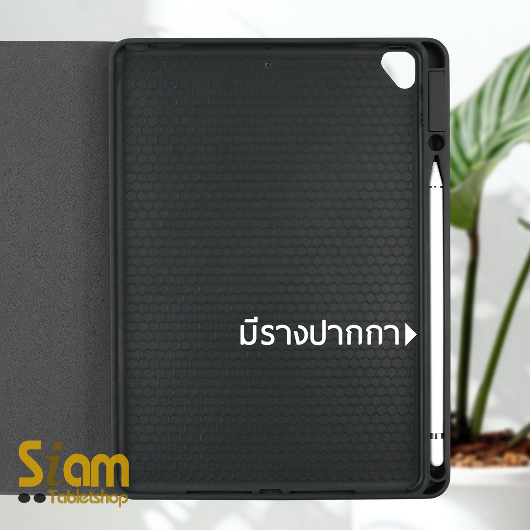 เคสคีย์บอร์ด เคส iPad 10.2 ( Gen 7 Gen 8 Gen 9 ) มีรางปากกาฝั่งขวา แป้นพิมพ์ไทย