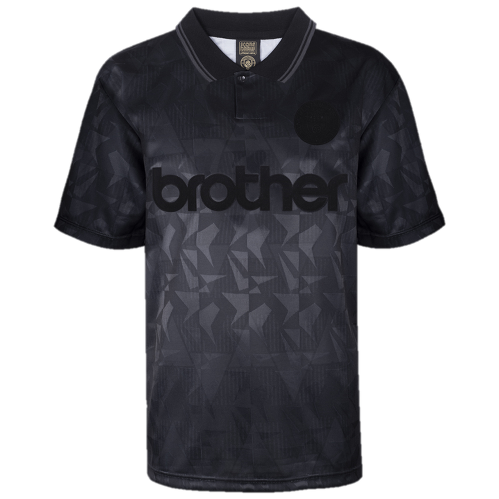 เสื้อเรทโรย้อนยุคแมนเชสเตอร์ ซิตี้ 1990 Blackout ของแท้