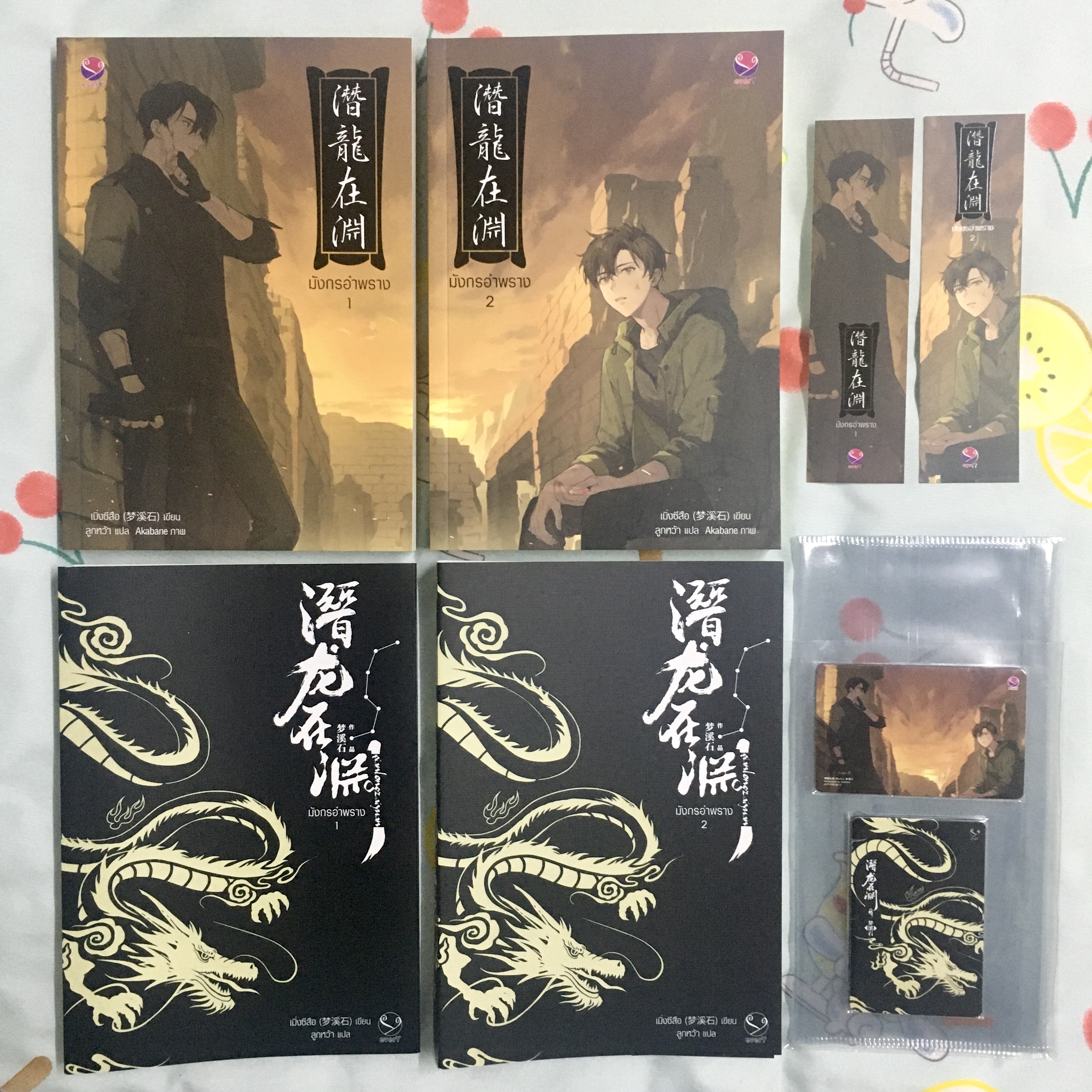 มังกรอำพราง เล่ม 1-2 (จบ) มีปกกระดาษ + Magnet