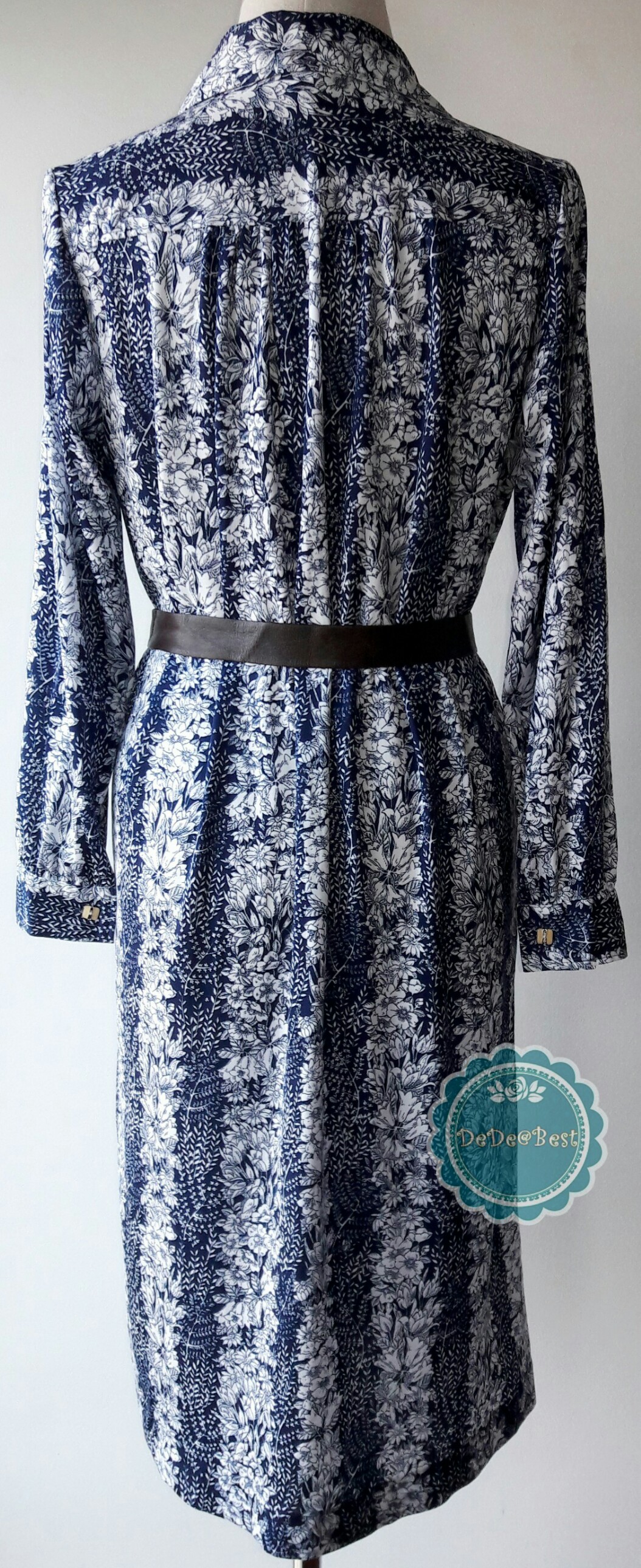 ขายแล้วค่ะ D7:Vintage dress เดรสวินเทจ ลายดอกไม้สวยมากค่ะ❤