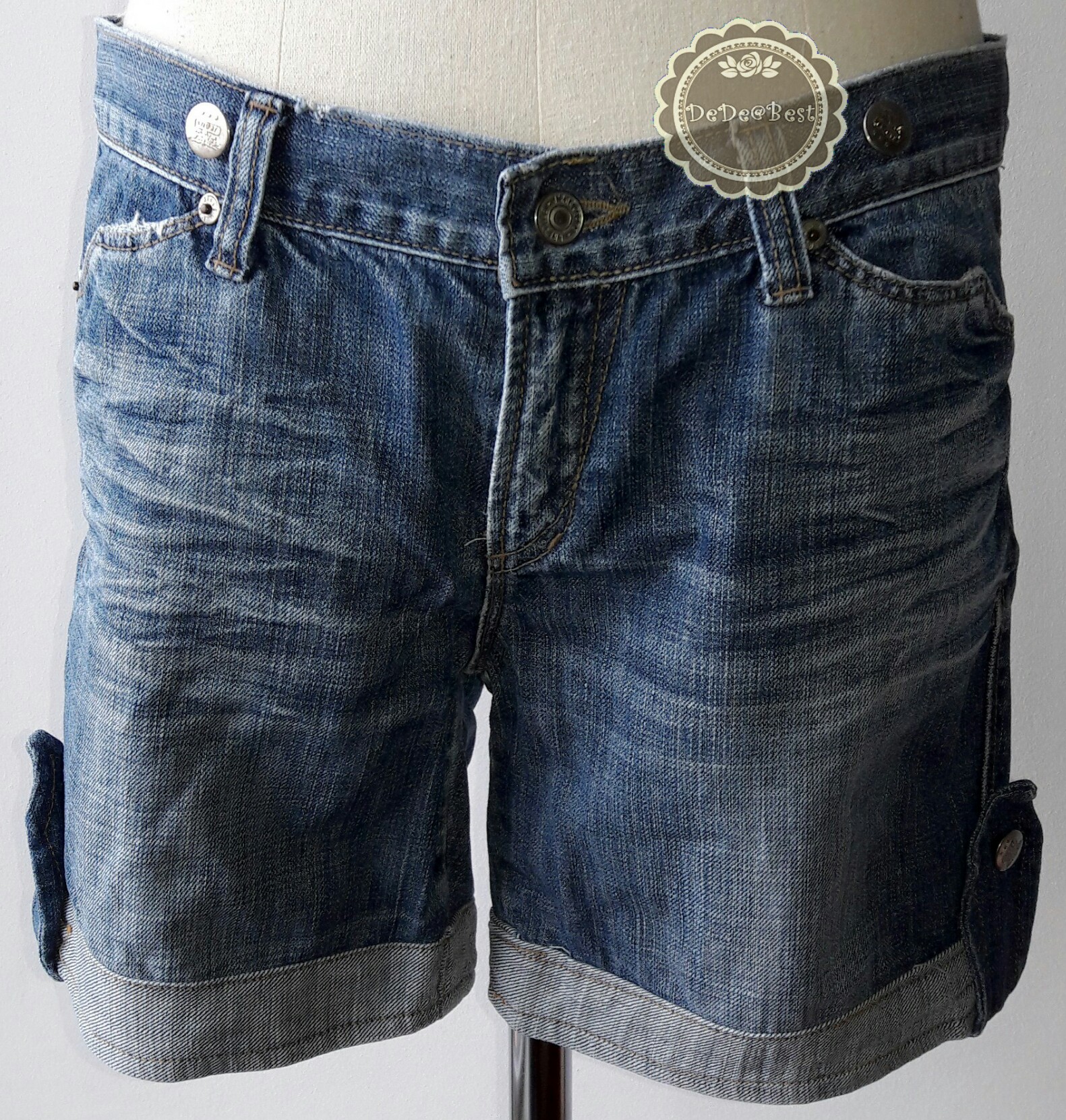 P15:2nd hand jeans กางเกงยีนส์ขาสั้น