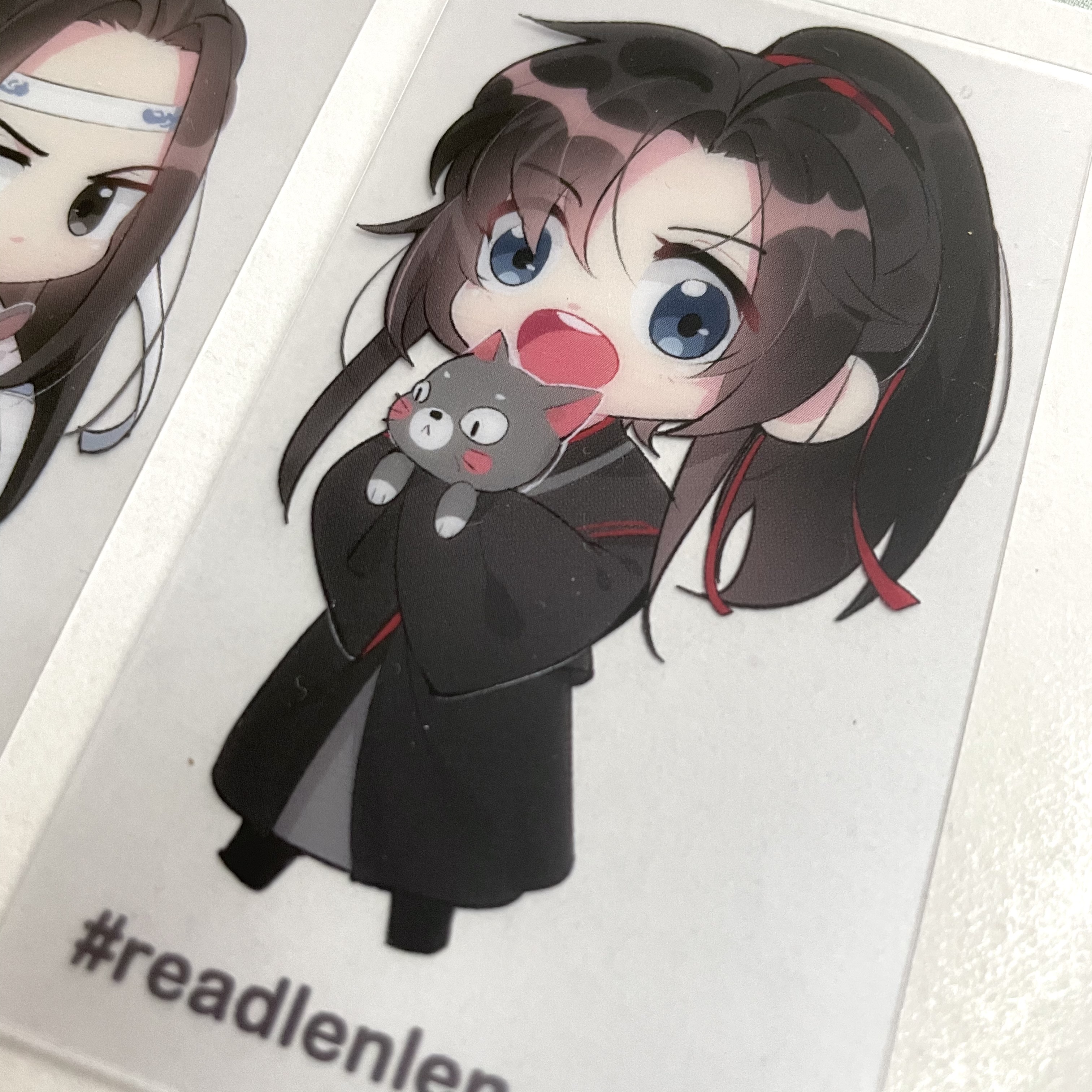 การ์ดใสแบบบางปรมาจารย์ลัทธิมาร 2 ใบ ร้าน Readlenlen