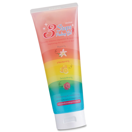 Mistine 3 Steps Peeling Gel เจลสครับขัดผิวกาย บอกลาผิวหม่นหมอง ผิวอุดตันสะสมด้วย 3 สเตป ง่ายๆ