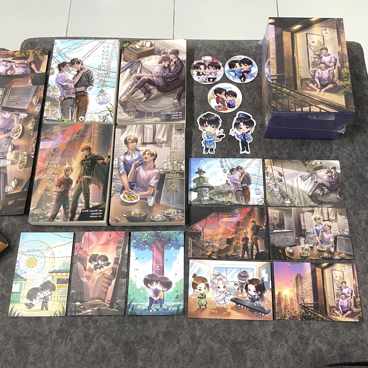 *มือสอง รอบจอง* Boxset ชีวิตของพวกผมสงบสุขจริงๆ นะครับ เล่ม 1-4 (จบ)