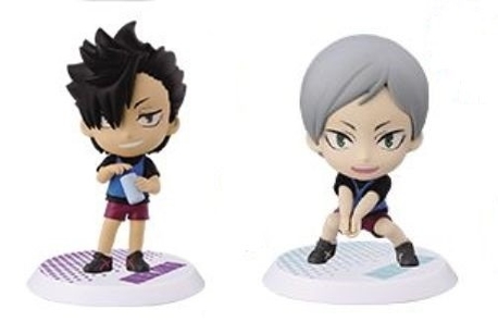 Haikyuu!! Chibi Kyun Chara - Lev & Date Kougyou Toujou - Kuroo / Lev