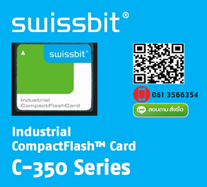 SWISSBIT, SFCF0128H1BK1WI-I-MS-513-STD ,Industrial ,Compact Flash Card, CF Card, 128MB ,C-350 ,SLC, -40°C ~ 85°C