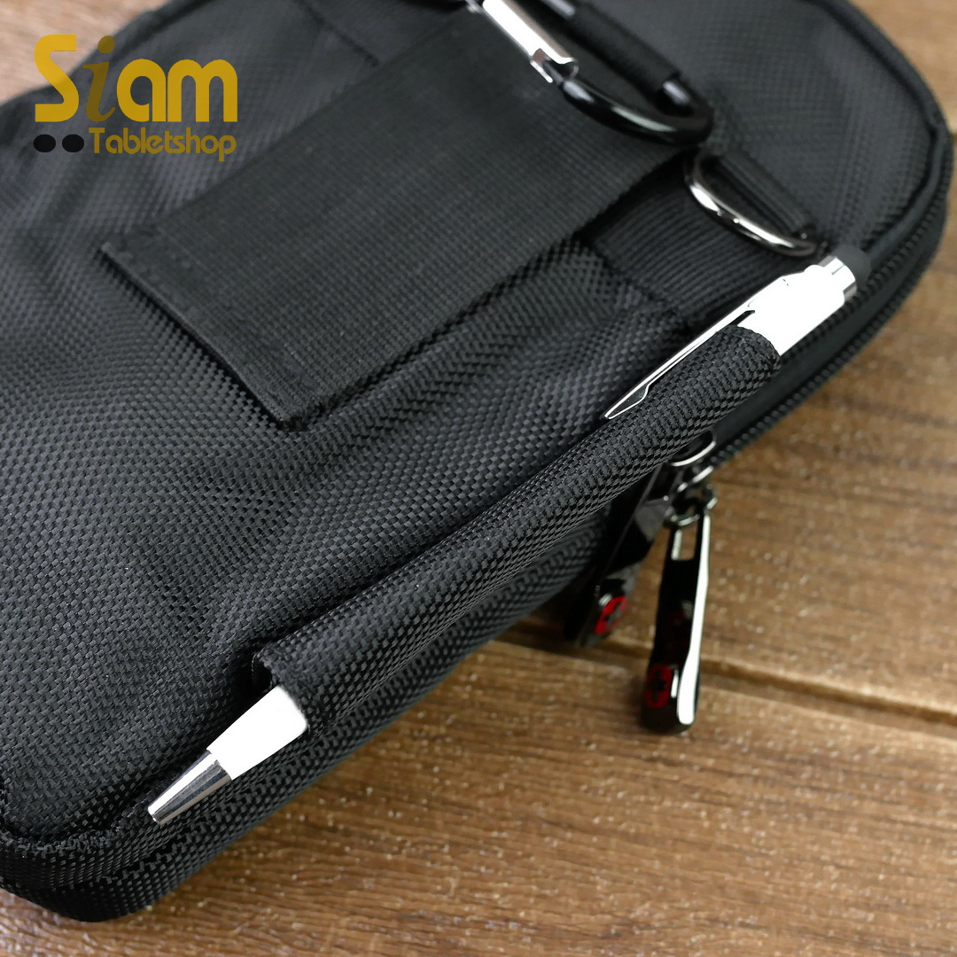 DAKAR กระเป๋าหนังคาดเอว แนวตั้ง ใส่มือถือขนาด 5 - 6.7 นิ้ว (099)