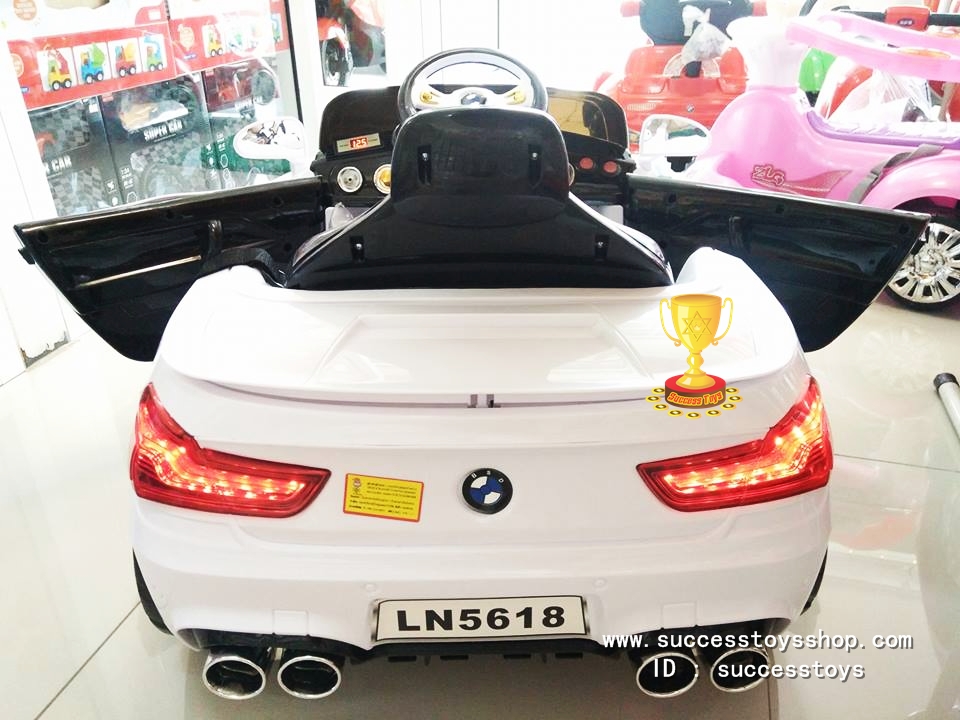 รถแบตเตอรี่เด็กนั่งไฟฟ้า รุ่นLN5618 ยี่ห้อBMW 2m