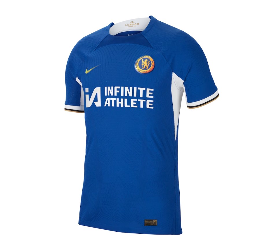 เสื้อเชลซี 2023 2024 ทีมเหย้า Home Vapor Match เวอร์ชั่นนักเตะ สปอนเซอร์ Infinite Athlete ของแท้