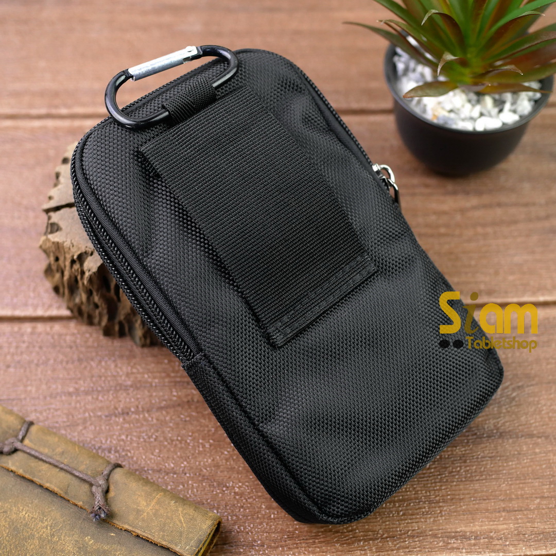 DAKAR กระเป๋าคาดเอวใส่โทรศัพท์ มือถือ 4.7-6.7 นิ้ว ใส่ได้ 2 เครื่อง แนวตั้ง (0667)