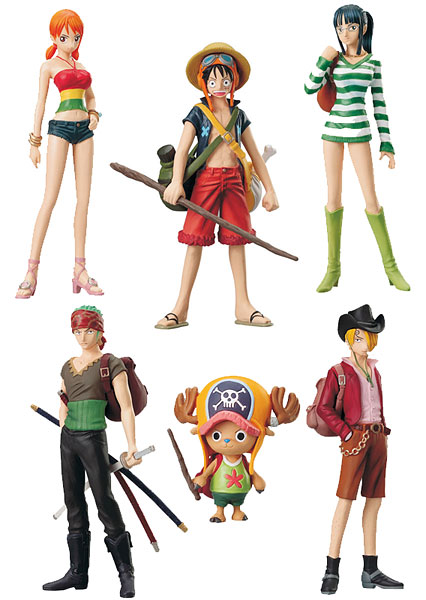 [ขายยกเซต] One Piece Locations Strong World