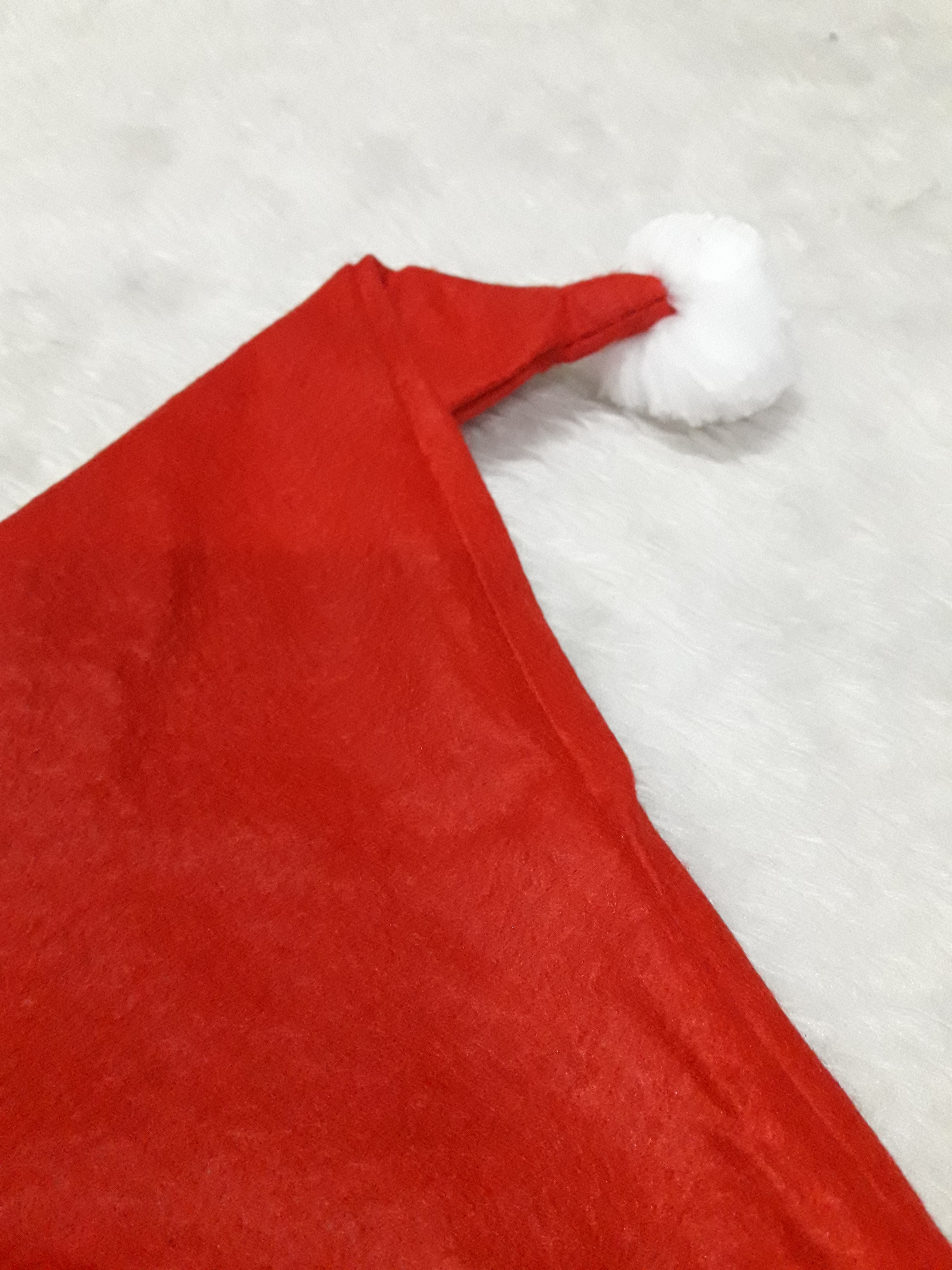 หมวกซานต้า เครื่่องประดับตกแต่ง วันคริสต์มาส