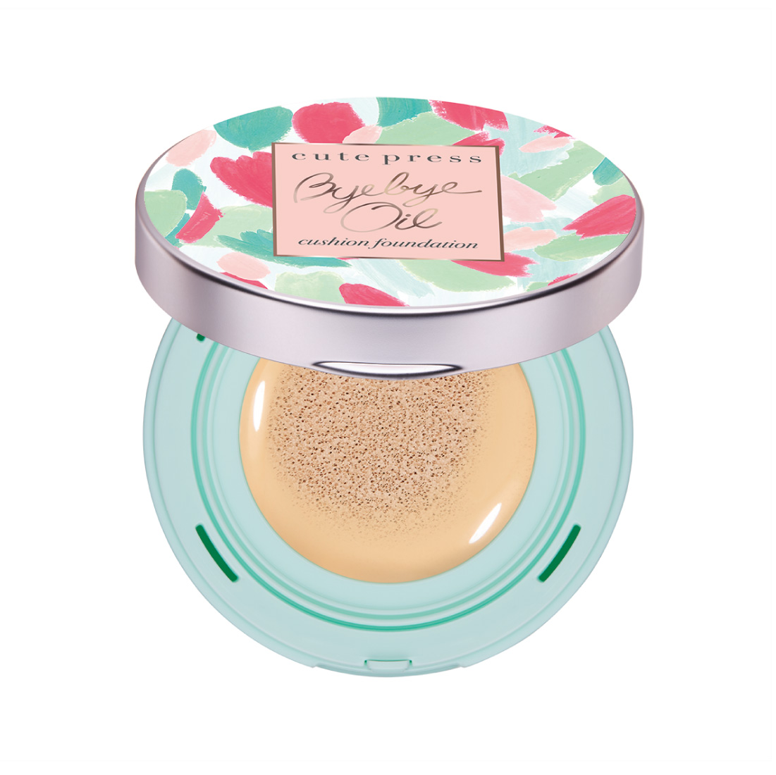 Cute Press Byebye Oil Cushion บ๊าย บาย ออยล์ คุชชั่น ฟาวเดชั่น บอกลาความมันบนใบหน้าด้วยคุชชั่น
