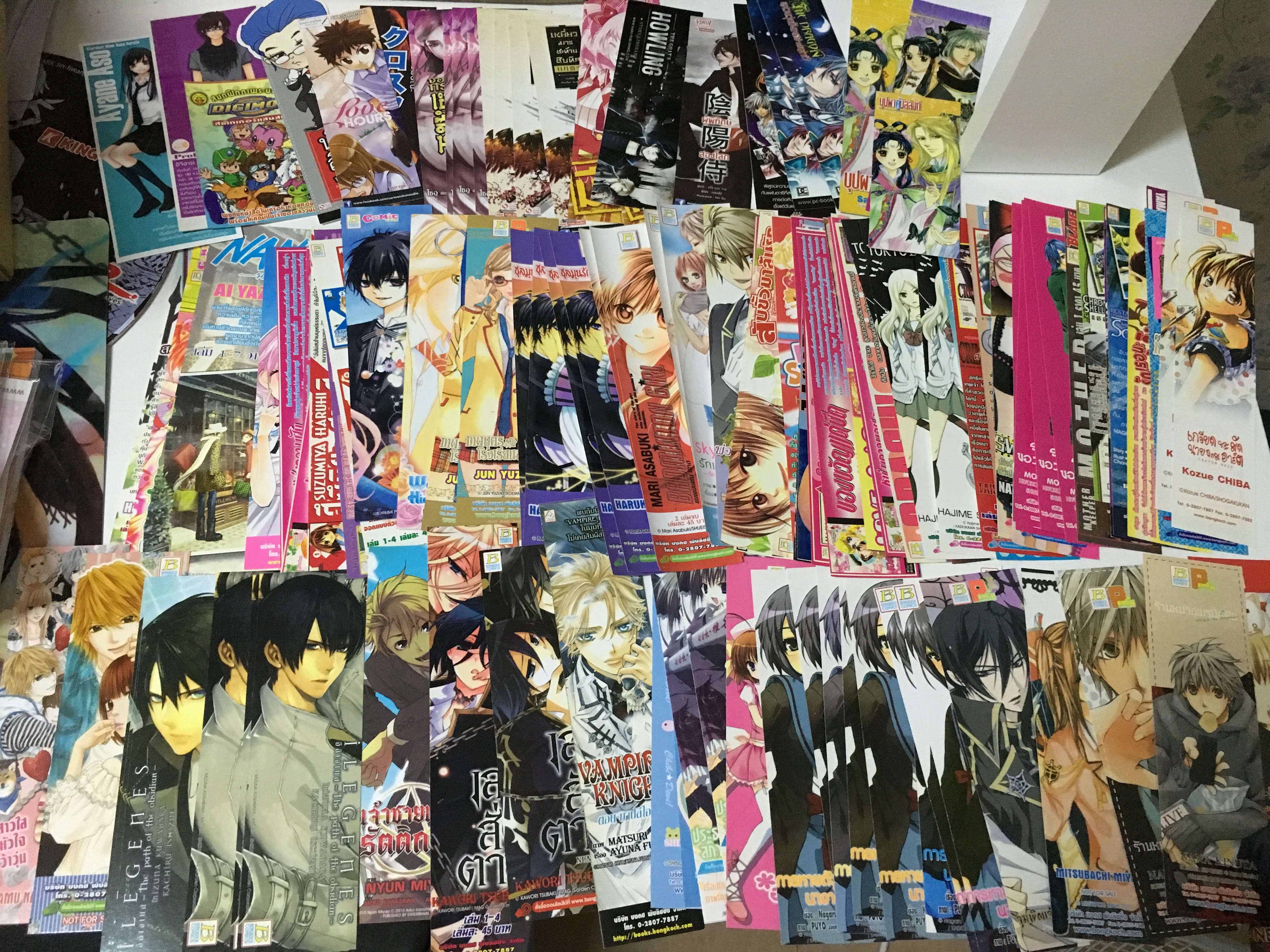 ที่คั่นหนังสือการ์ตูน 100+ แผ่น