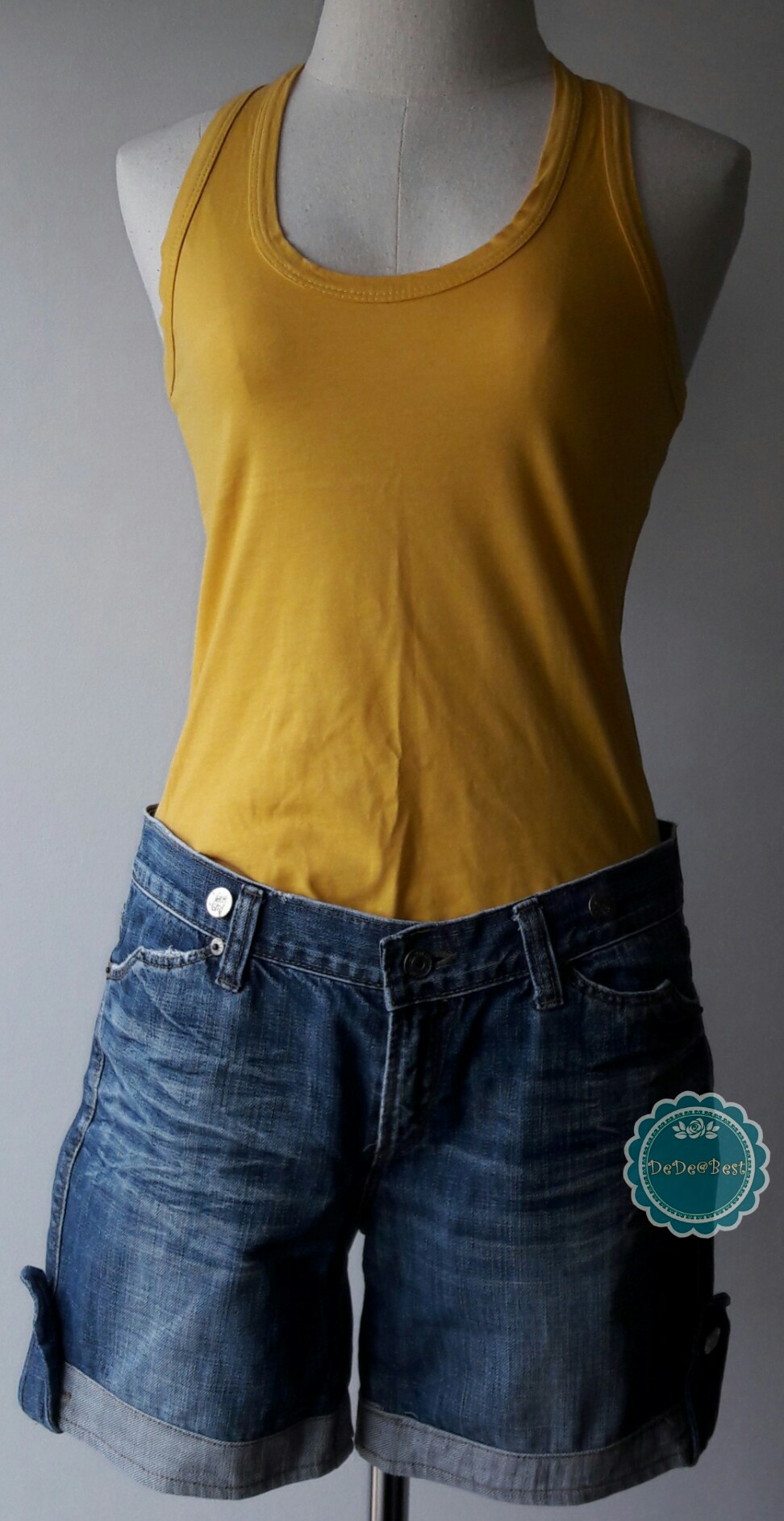 P15:2nd hand jeans กางเกงยีนส์ขาสั้น
