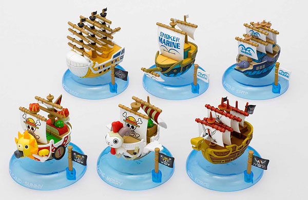 [ขายแยกชิ้น] One Piece Wobbling Pirate Ships Collection Part 2