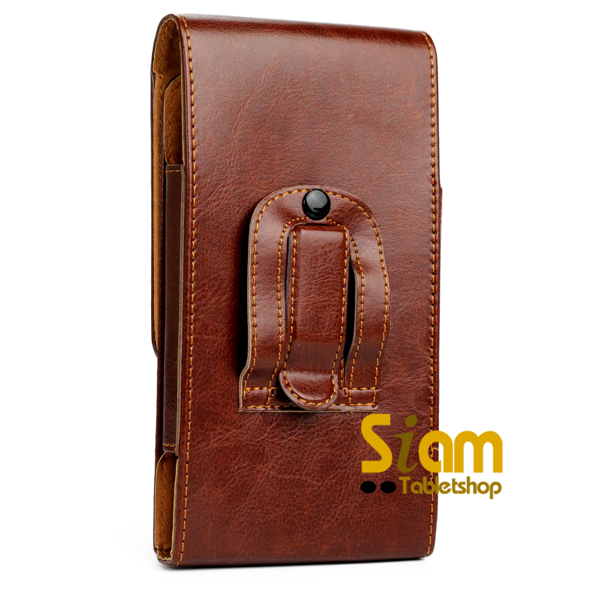 - ซองหนังคาดเอวขนาด แนวตั้ง สำหรับมือทุกรุ่น