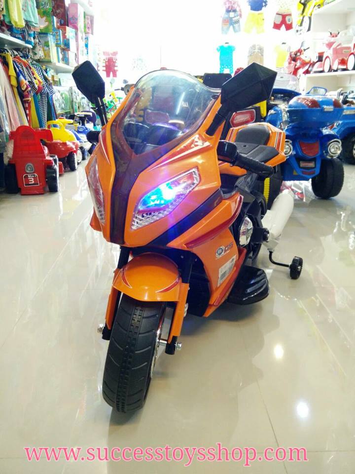 มอเตอร์ไซค์เด็กนั่ง รุ่น CH3145 SUPERBIKE2m สีส้ม