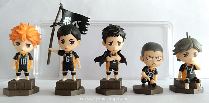 [ขายยกเซต] กาชาปอง Haikyuu!! Side-A (ไม่มีไข่+ไม่มีใบปิด)
