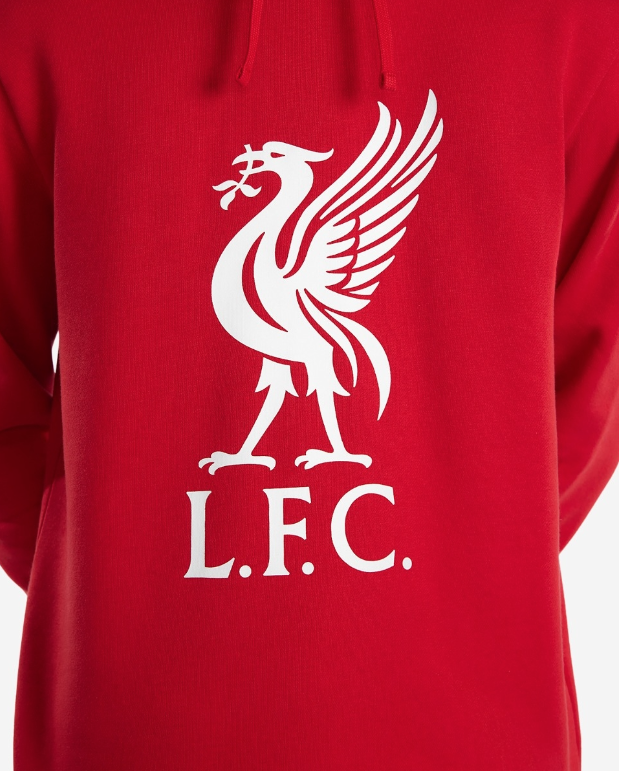 เสื้อฮู้ดลิเวอร์พูล Liverbird สีแดงของแท้