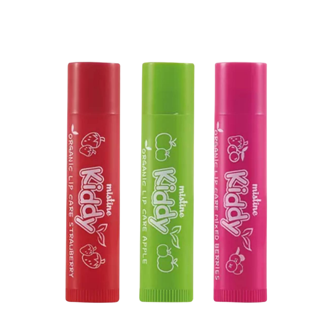 ลิปมันเด็ก มิสทีน คิดดี้ ออร์แกนิค ลิป แคร์ Mistine Kiddy Organic Lip Care 4.8 g.