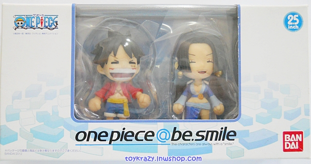 Seven-Eleven Limited One Piece@be.smile - Luffy & Hancock