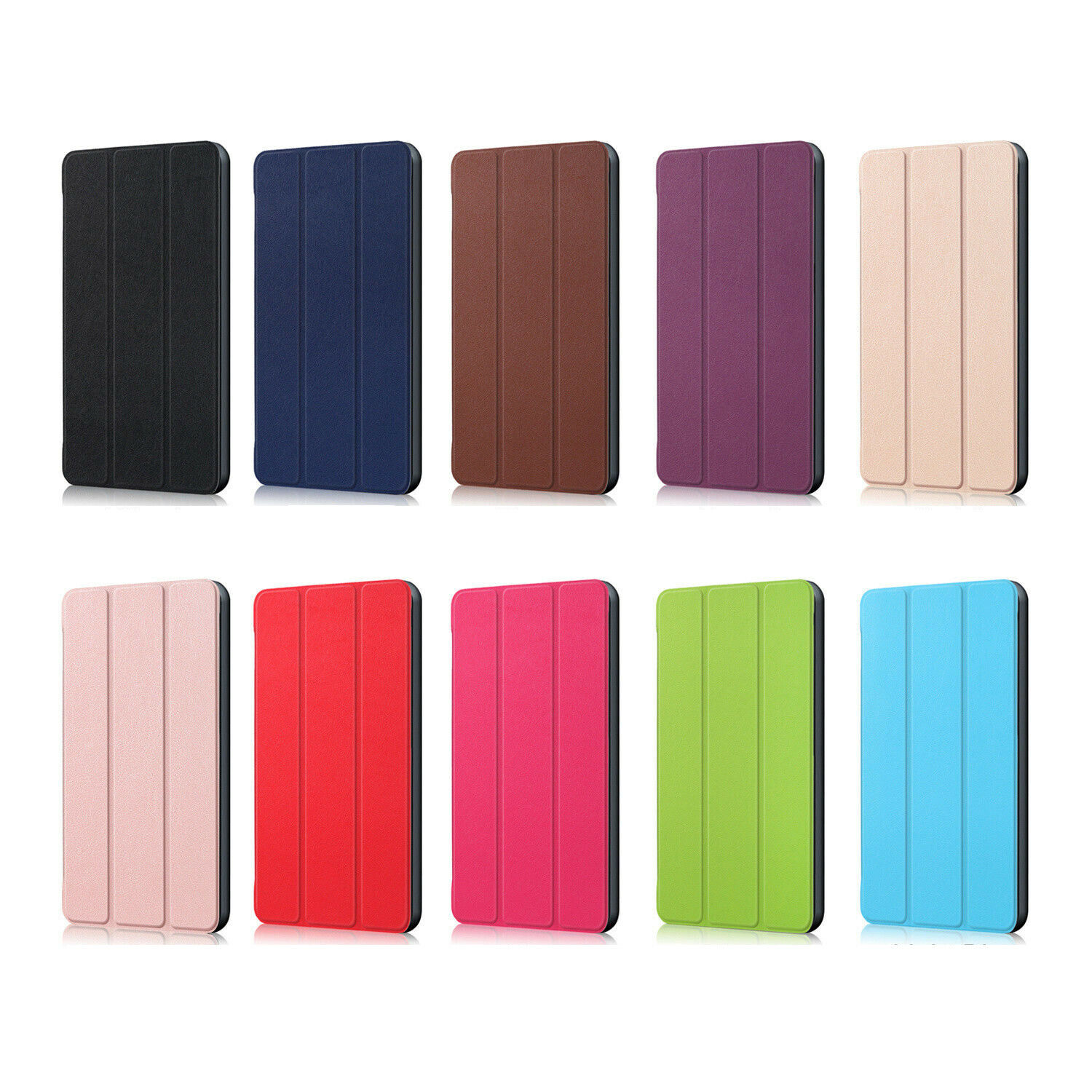 3 Fold Magnetic Smart เคส Huawei MediaPad M5 Lite 10.1 นิ้ว