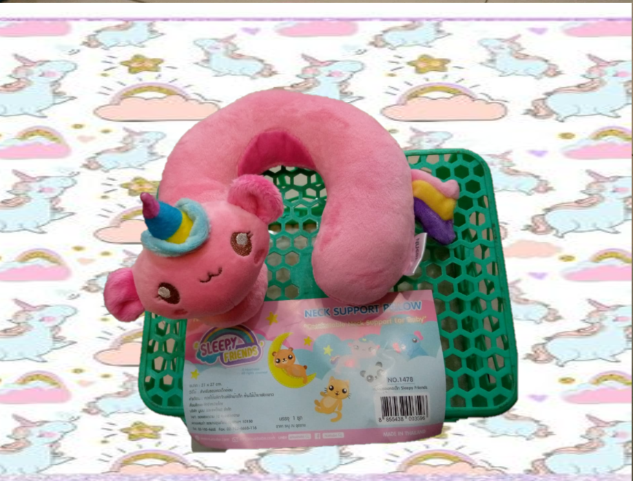 หมอนรองคอเด็กทารก 0-12 เดือน Nuebabe
