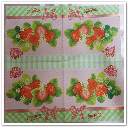 กระดาษแนปกิ้นสำหรับงานเดคูพาจ