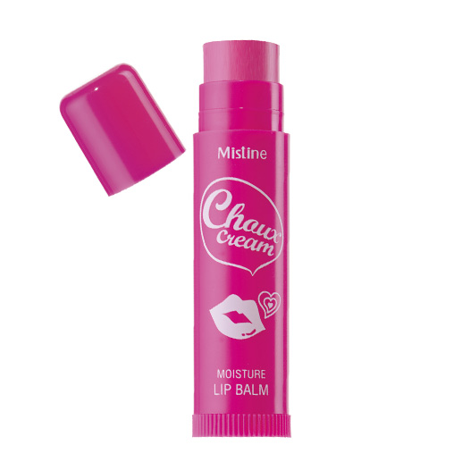 Mistine Choux Cream Moisture Lip Balm ลิปบาล์มผสมทิ้นท์ มอบริมฝีปากชุ่มชื่นยาวนาน 12 ชั่วโมง