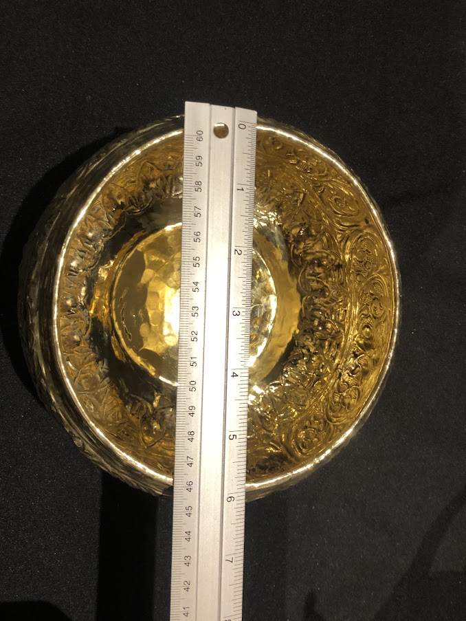 ชุดกรวดน้ำทองเหลือง 6 นิ้ว