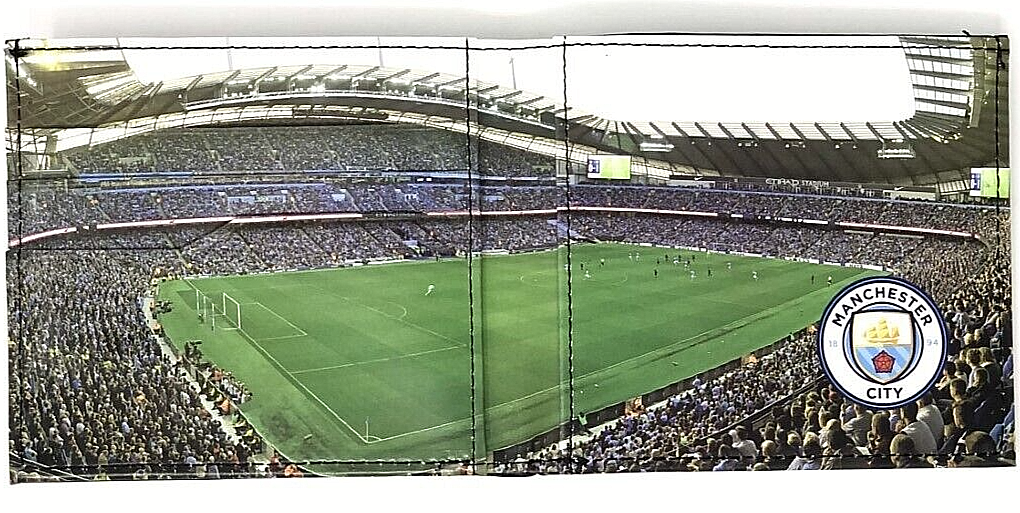 กระเป๋าสตางค์แมนเชสเตอร์ ซิตี้ STADIUM WALLET พร้อมกล่องของแท้