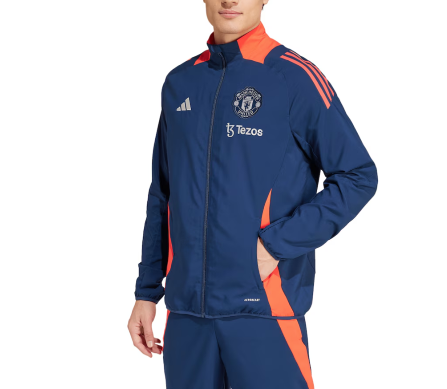 เสื้อแจ็คเก็ตแมนเชสเตอร์ ยูไนเต็ด Training Presentation Jacket ของแท้