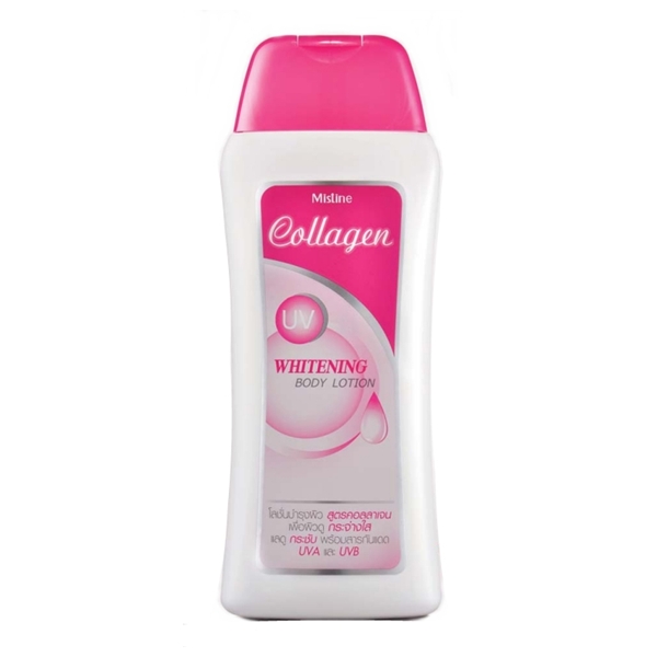 *พร้อมส่ง* Collagen UV Whitening Body Lotion โลชั่นบำรุงผิวกาย มิสทีน คอลลาเจน ยูวี ไวท์เทนนิ่ง ชอบมั๊ย? ผิวกระจ่างใส ไวท์ออร่า!!