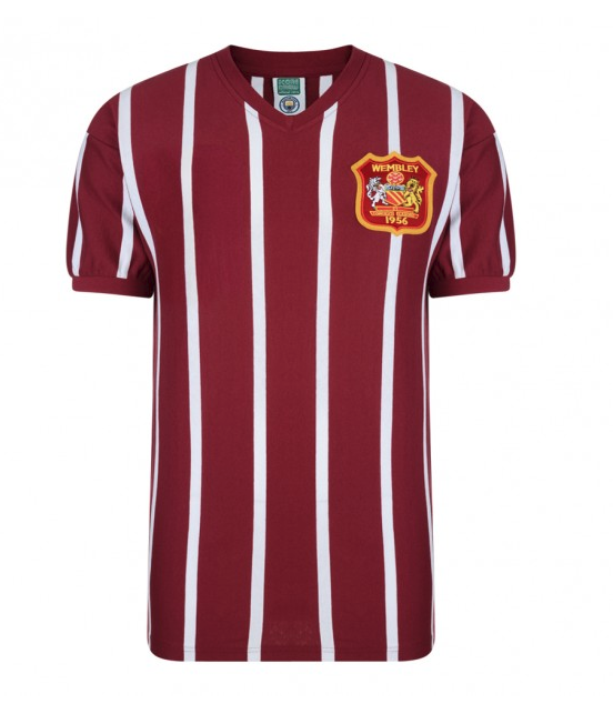 เสื้อเรทโรย้อนยุคแมนเชสเตอร์ ซิตี้ 1956 FA Cup Final ของแท้