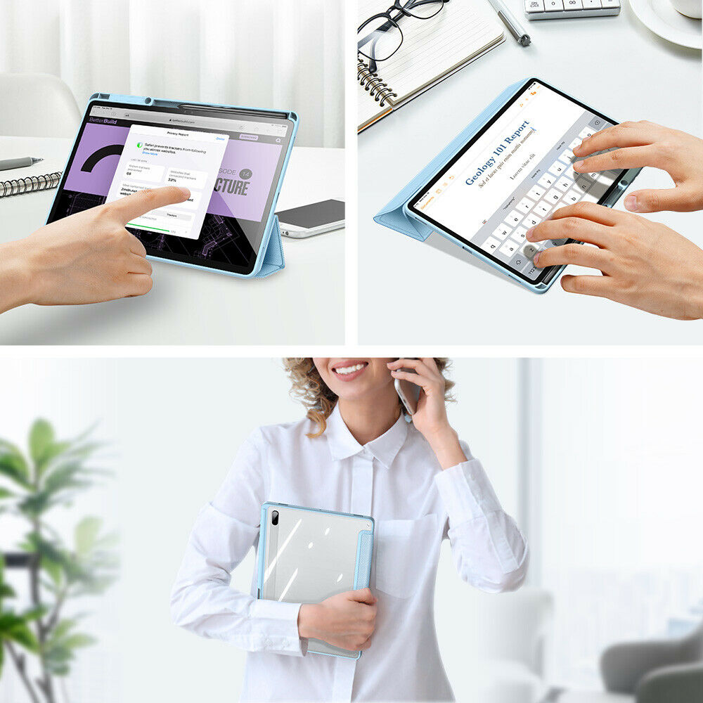 Dux Ducis เคส Samsung Galaxy Tab S6 Lite 10.4 รุ่น Slim หลังใส