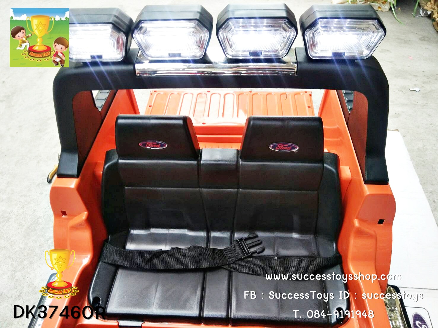 FORD 4W รุ่นใหม่ 4 มอเตอร์ งานลิขสิทธฺ์แท้ มี 4 สี แดง ส้ม ขาว ดำ