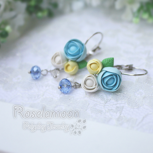 Blue English Rose