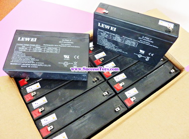แบตเตอรี่รถเด็กเล่นไฟฟ้า 6V10Ah