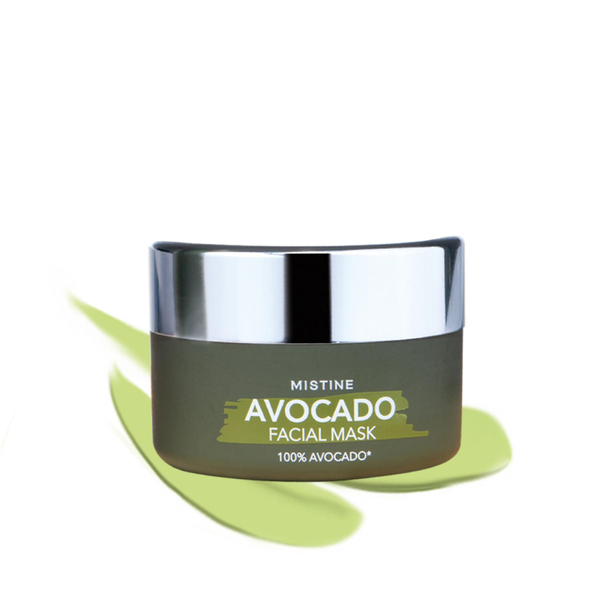 Mistine AVOCADO Facial Mask 100% Avocado มิสทิน อะโวคาโด เฟเชียล มาส์ก ทาแล้วล้างออก ผิวหน้าผ่อนคลายเหมือนไปสปา
