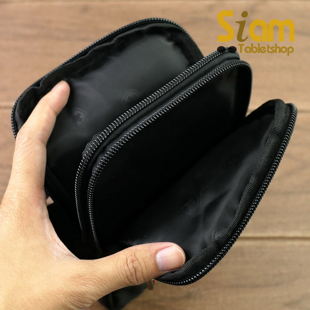 DAKAR กระเป๋าหนังคาดเอว แนวตั้ง ใส่มือถือขนาด 5 - 6.7 นิ้ว (072)