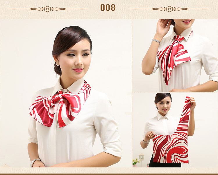 ผ้าพันคอสำเร็จรูป (Uniform Scarves)