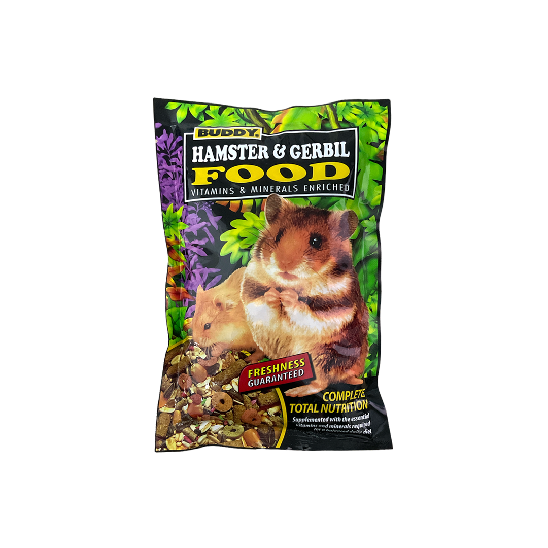 บัดดี้ อาหารสำหรับหนูแฮมเตอร์และหนูเจอร์บิล 0.5 ปอนด์