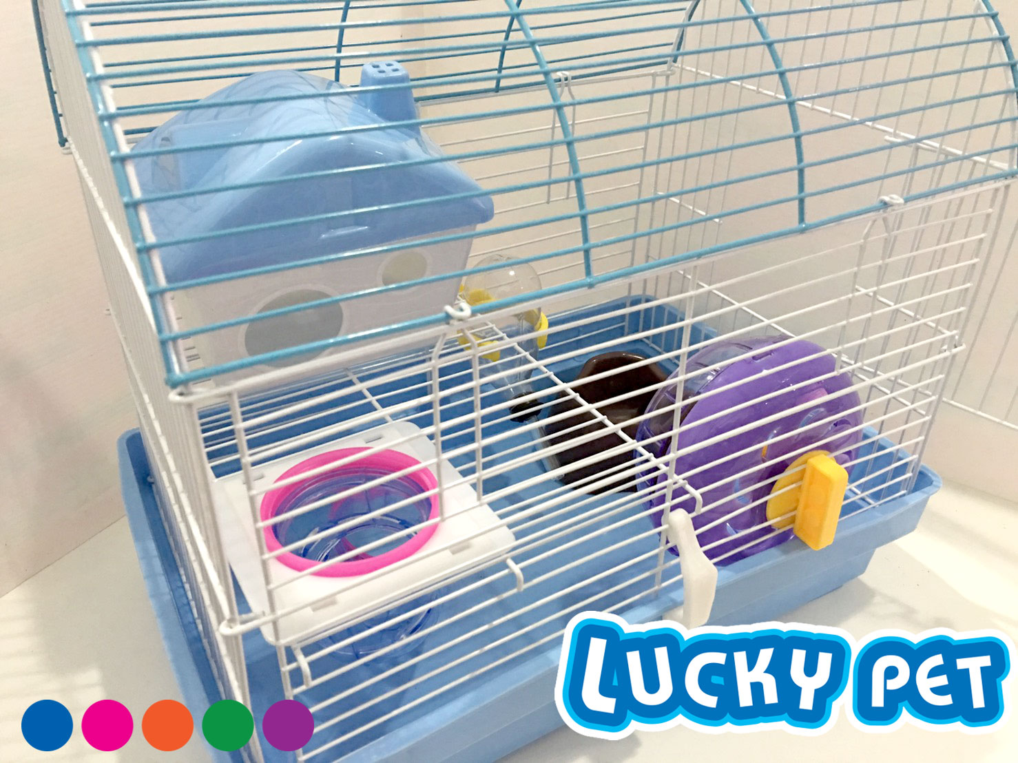 กรงแฮมเตอร์ Shobi*7 ขนาด กว้าง20 ยาว31.5 สูง32 ซม.