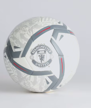 ลูกฟุตบอลแมนเชสเตอร์ ยูไนเต็ด Size 5 Football White ของแท้