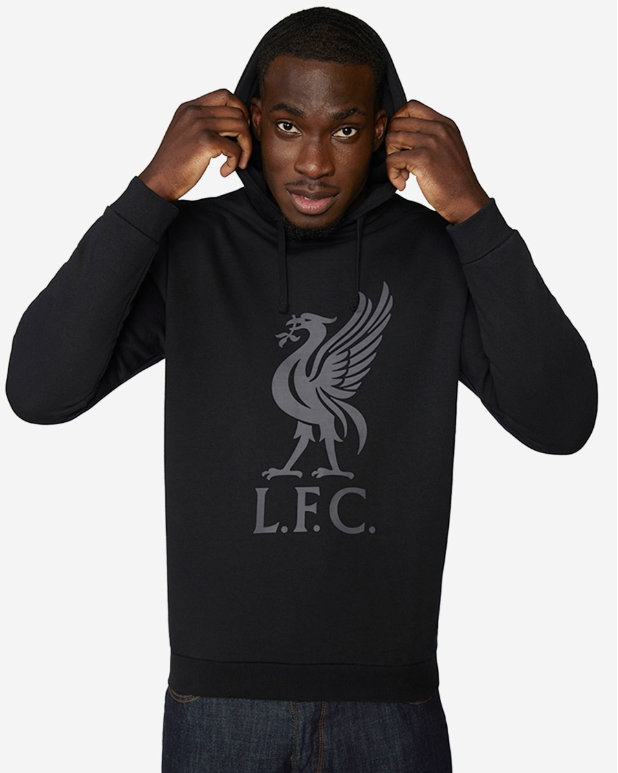 เสื้อฮู้ดลิเวอร์พูล Liverbird สีดำของแท้